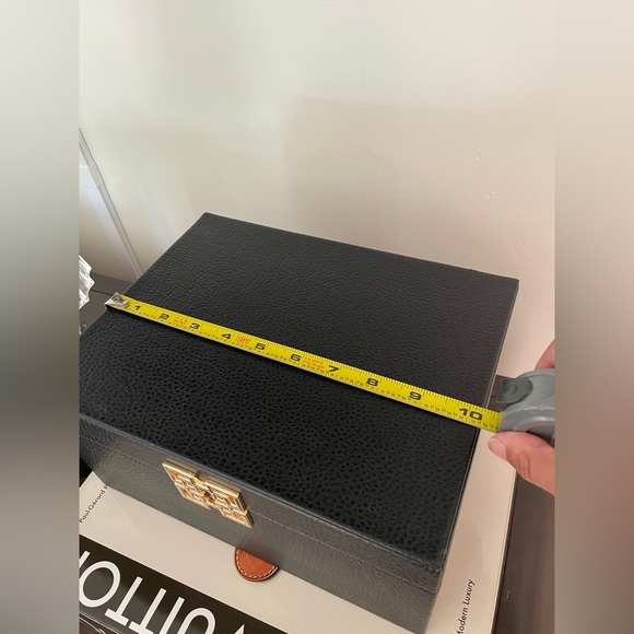 Decorative Black Box Set with Gold Accents - Picture 7 of 11